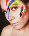Photo by: Ekaterina Potemkina
Face art by Kseniya Zimina
Model: Elena