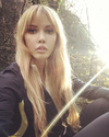Model: Alena Simonova, selfie 